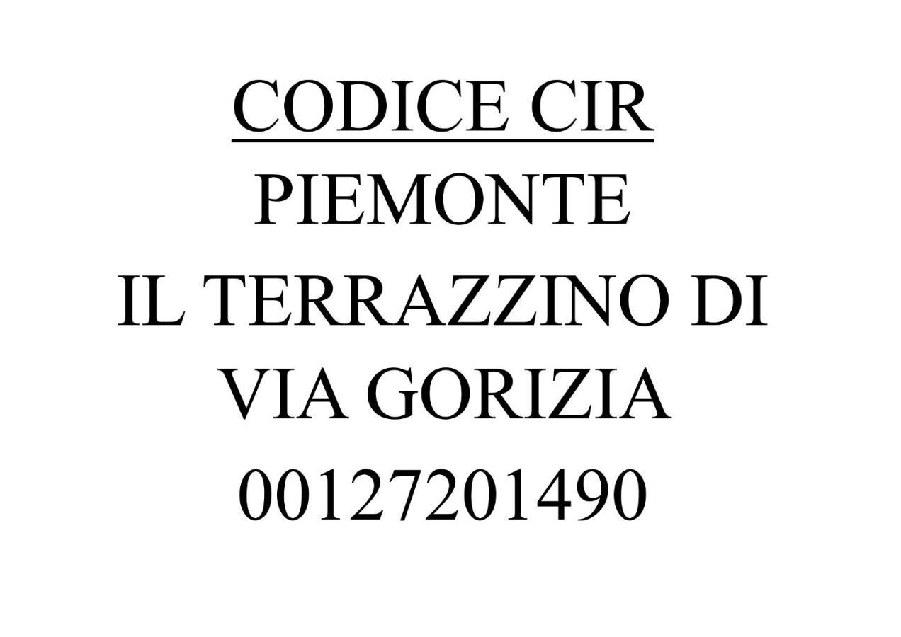 토리노 Il Terrazzino Di Via Gorizia 아파트 외부 사진